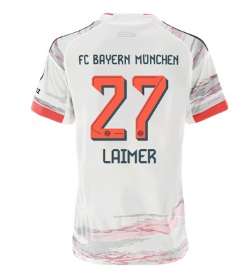 Bayern Munich Konrad Laimer #27 Udebanetrøje Dame 2025-26 Kortærmet